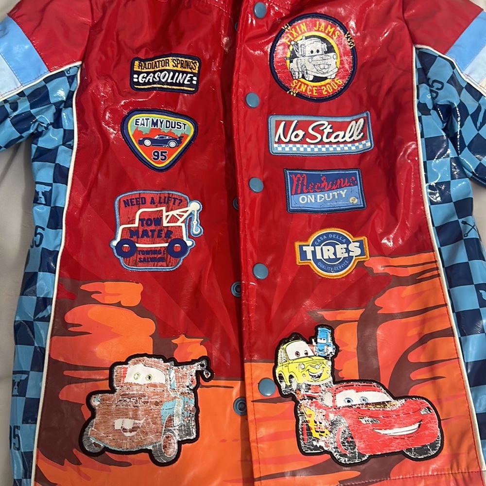 Disney Cars Rain Jacket - Picture 2 of 5